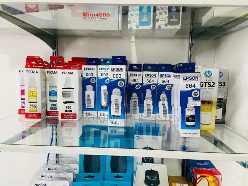 PRINTER INK BOTTLE - HP|EPSON|CANON