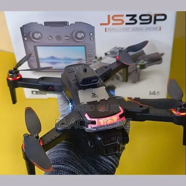 JS39P Drone HD Dual Camera with Screen Remote Controller