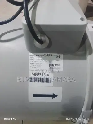 Pacific Hvac Inline Duct Fan