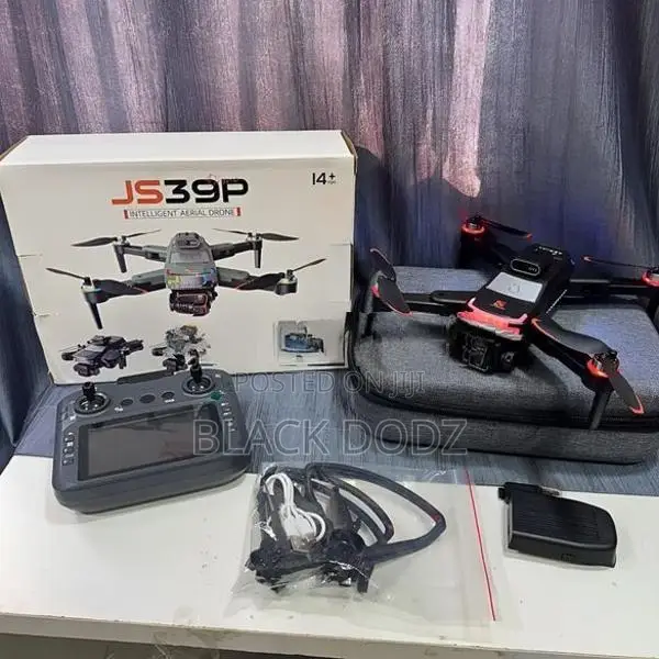 JS39P Drone HD Dual Camera with Screen Remote Controller