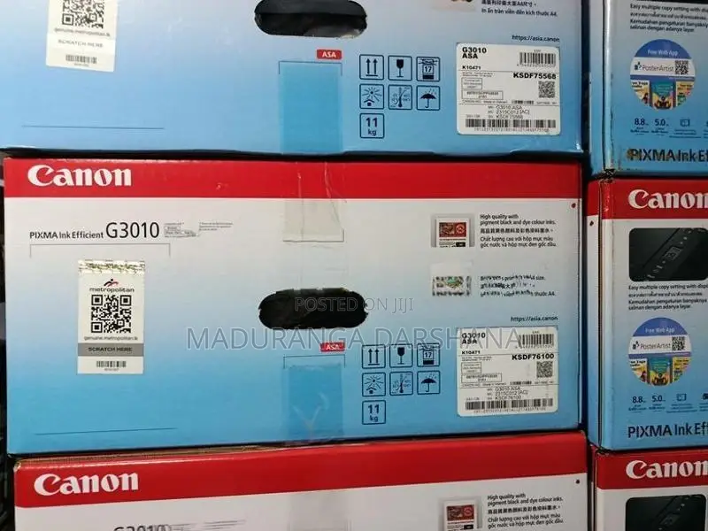 Canon Pixma G3010 Wifi Inktank All in One Printer