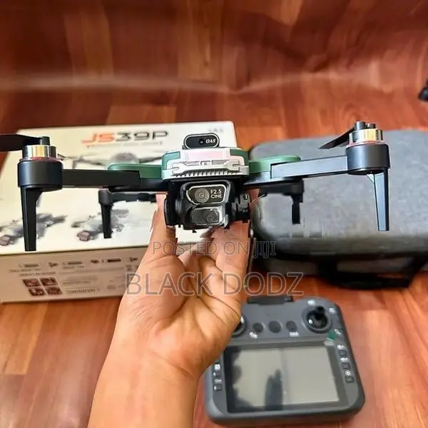JS39P Drone HD Dual Camera with Screen Remote Controller