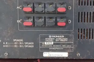 Pioneer SA-7800 ii