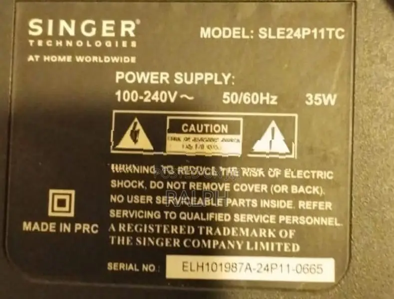 Singer 24 Inch LED TV