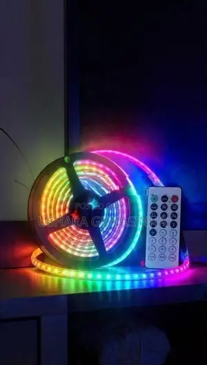 5M RGB LED Strip Light 12V with Adapter Remote