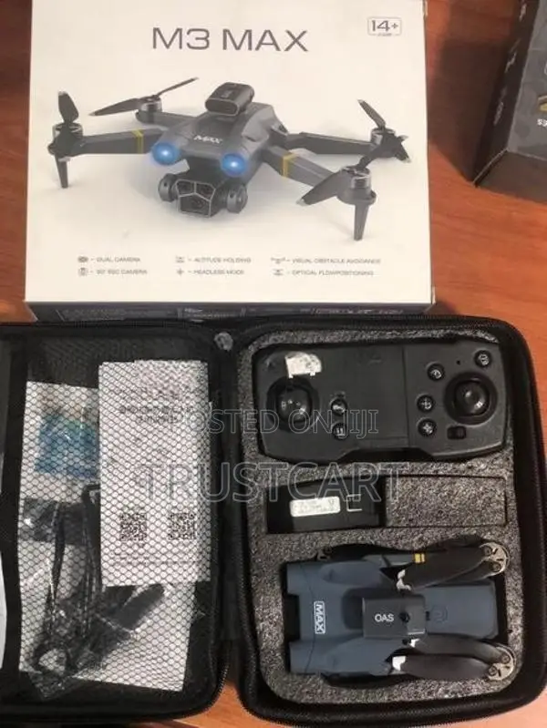 M3 Max 4K UHD Camera Drone with 3-Axis Gimbal Obstacle Avoidance