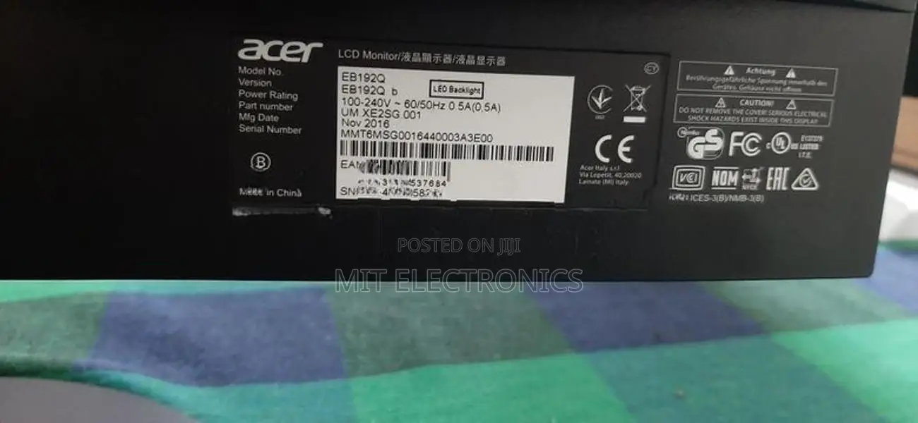 Acer LED Monitor