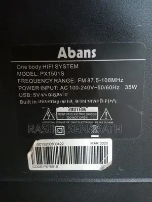 Abans Speaker