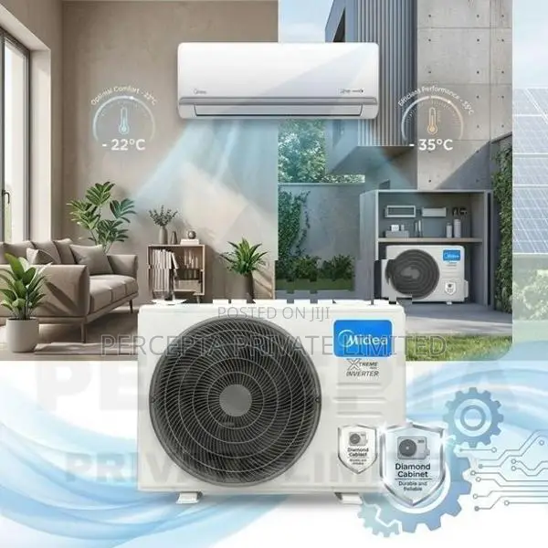 Midea Xtreme Inverter 18000 BTU Air Conditioner (White)