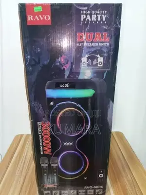 Party Box Ravo 6006 Karaoke Speaker-AC/DC