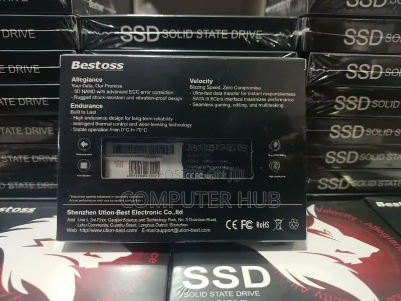 Brand New Bestoss 2.5" SATA III SSD