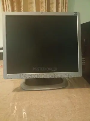 Desktop Computer + HP Monitor
