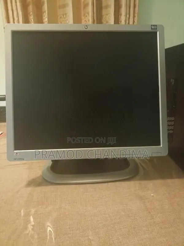 Desktop Computer + HP Monitor
