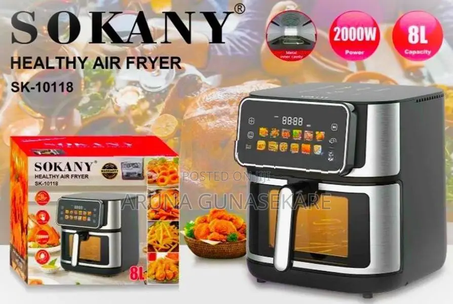 Air Fryer Sokany 10118 Lters 8