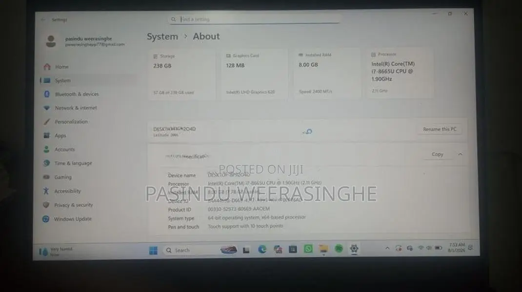 Dell Latitude 5300 Laptop