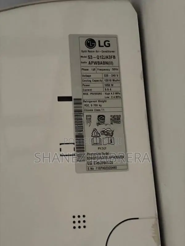 LG Split Type used Air Conditioner