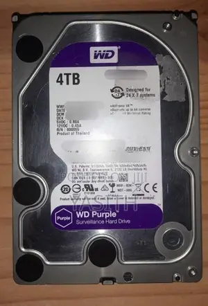 Western Digital Purple 4TB Surveillance Hard Drive