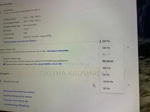 ASUS TUF Gaming Monitor 180hz