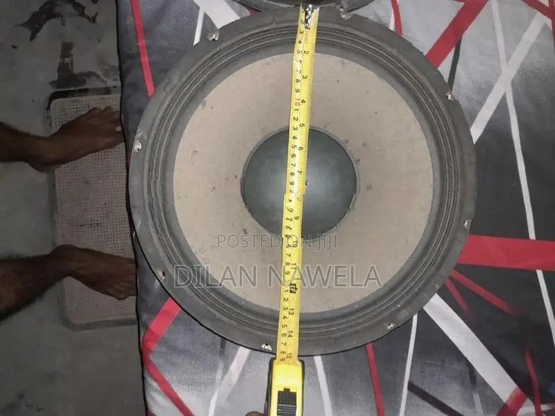 15" inch speakers