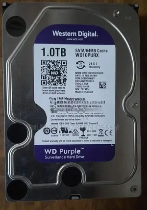 1TB Hard Drive (24×7)