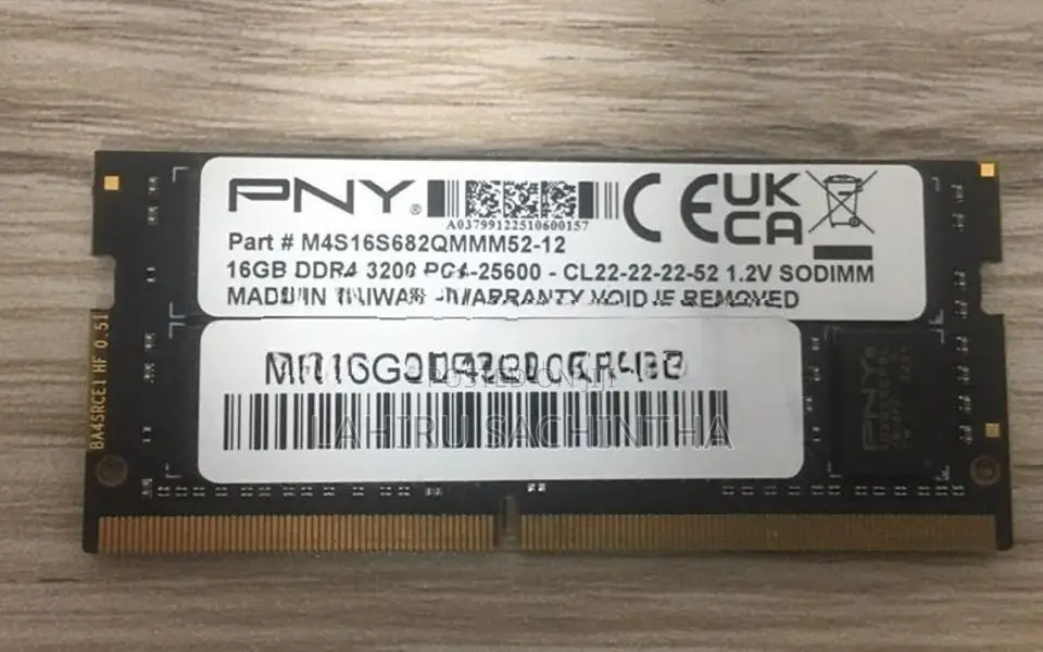 16GB DDR4 3200MHZ Laptop RAM