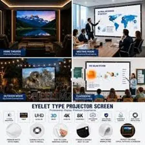 Vega Projectror Screen Tripod-Electric-Manual-
