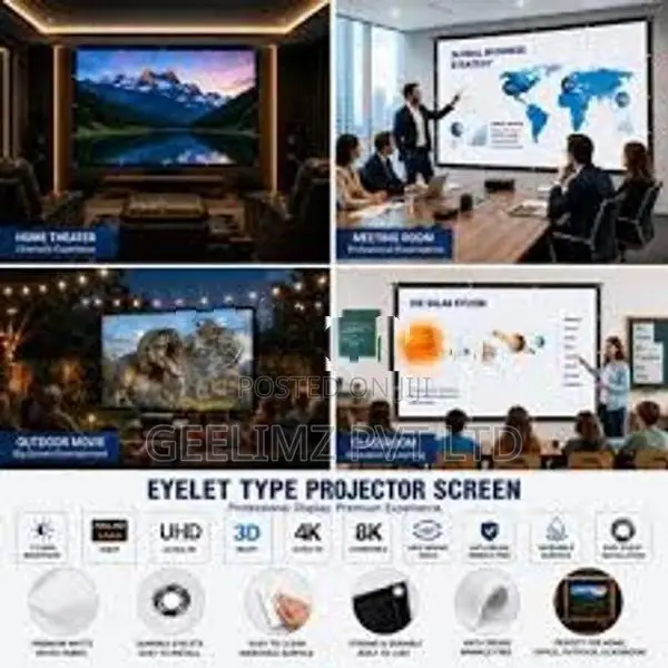 Vega Projectror Screen Tripod-Electric-Manual-