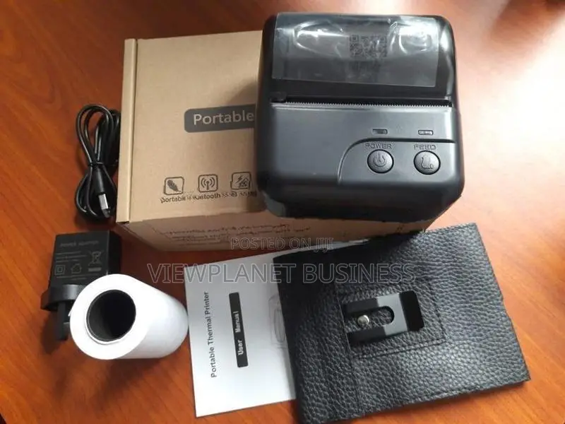 Thermal Mobile Portable Wireless Bill Printer 80mm 3 Inch CX80 B