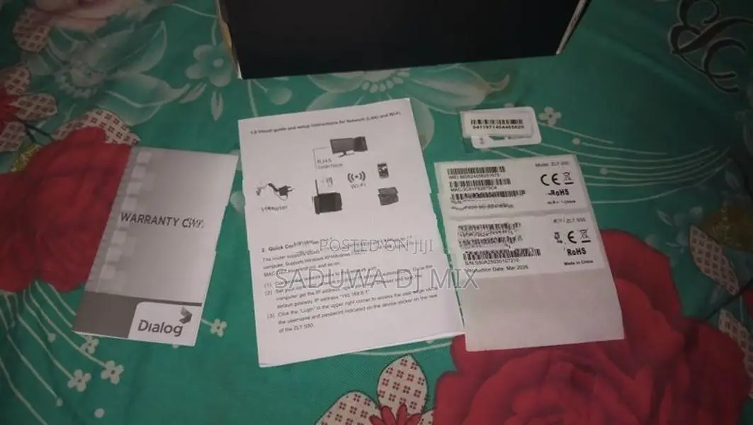 Dialog Prepaid Home Broadband Router