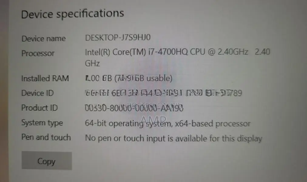 Asus N550Jk i7 Laptop