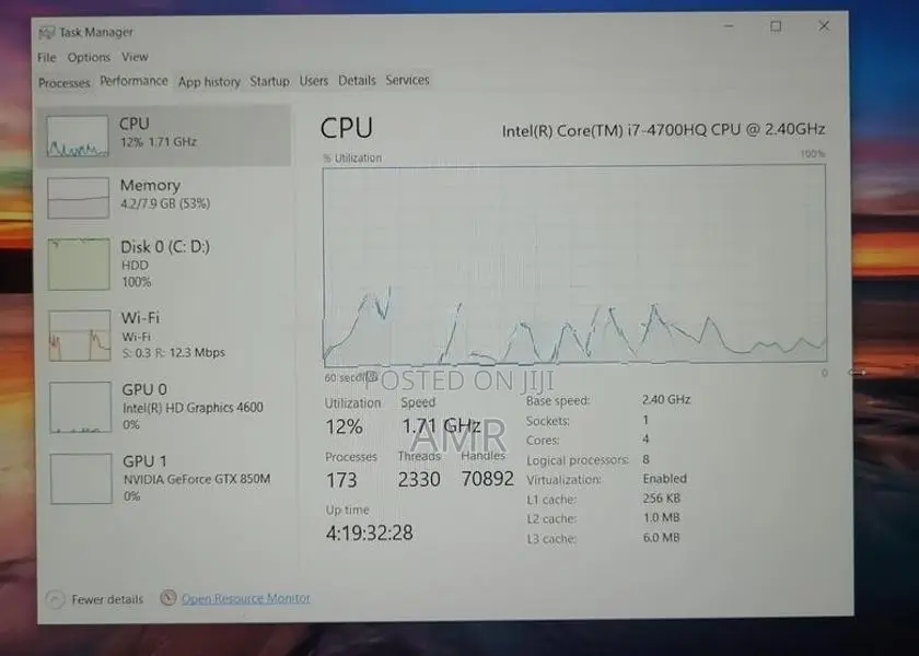 Asus N550Jk i7 Laptop