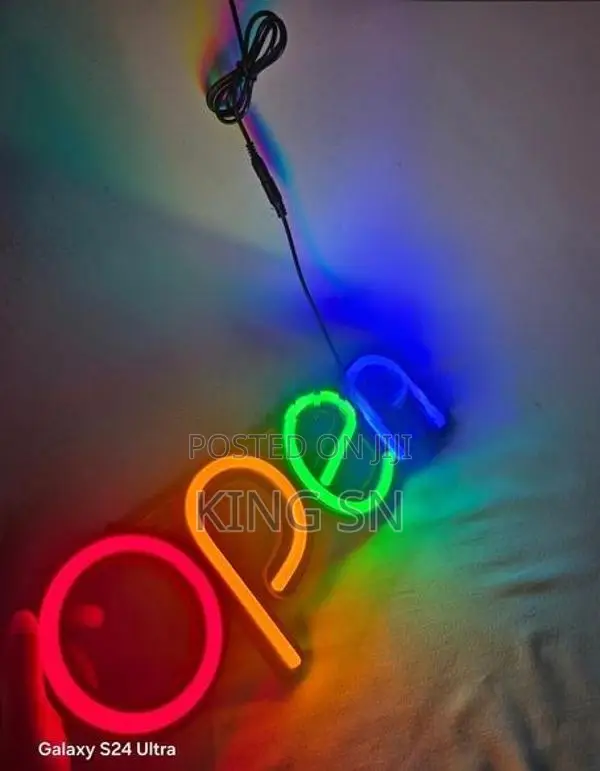 Neon Open Sign Light