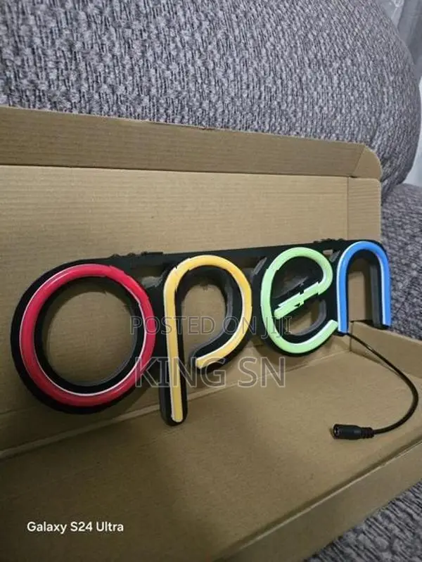 Neon Open Sign Light
