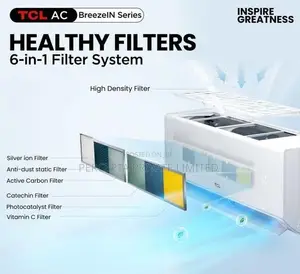 TCL BreezeIN 12000 BTU Smart Inverter Air Conditioner WiFi