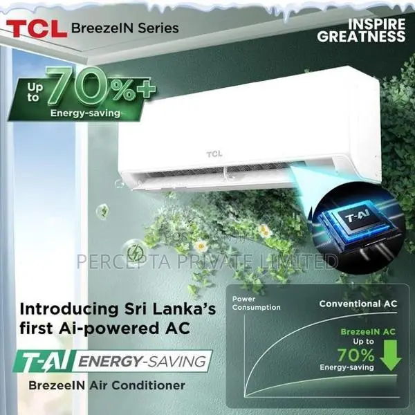 TCL BreezeIN 12000 BTU Smart Inverter Air Conditioner WiFi