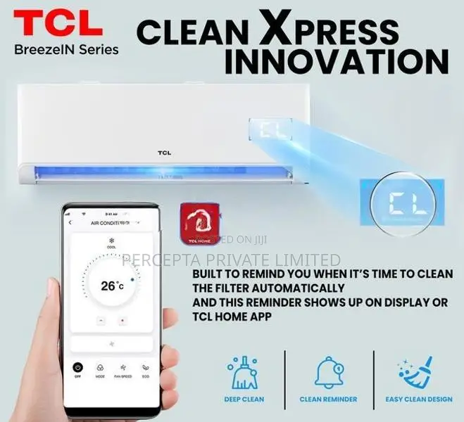 TCL BreezeIN 12000 BTU Smart Inverter Air Conditioner WiFi