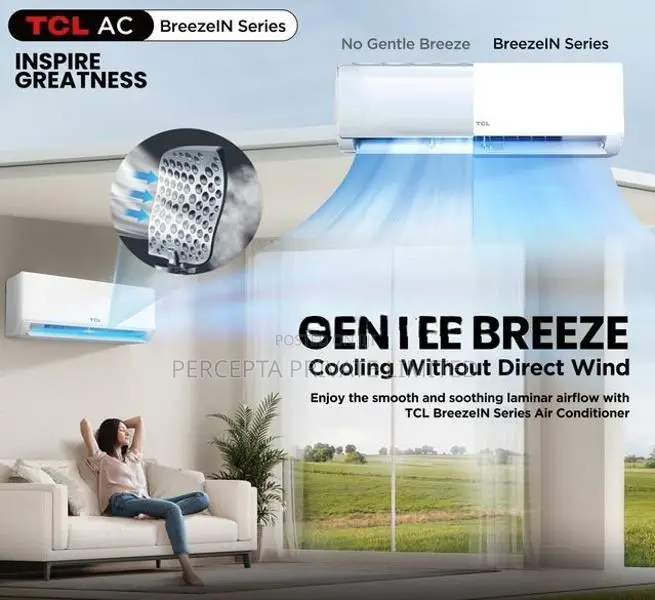 TCL BreezeIN 12000 BTU Smart Inverter Air Conditioner WiFi