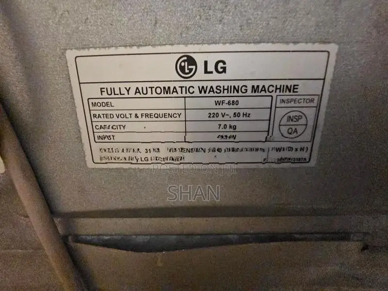 LG 7.0KG Fully Automatic Washing Machine