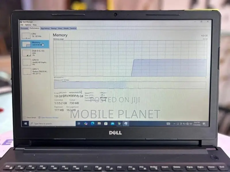 Dell Vostro 15 Intel Core I5 7TH GEN 4GB RAM 1TB HDD Radeon R5 Graphic