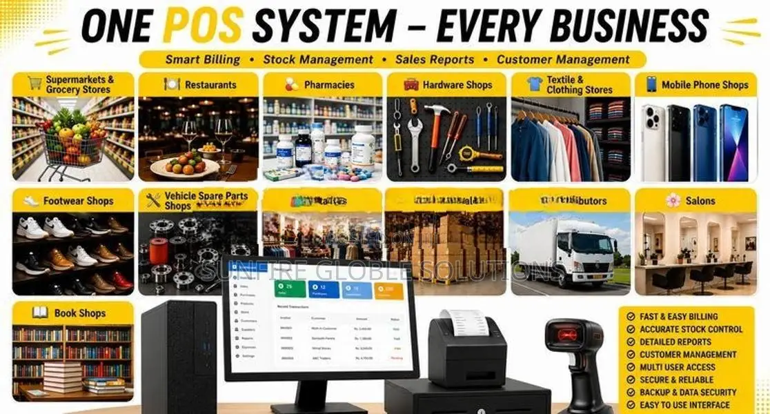 Retail & Wholesale Business Made Easy with One POS Billing System.