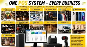 Retail & Wholesale Business Made Easy with One POS Billing System.