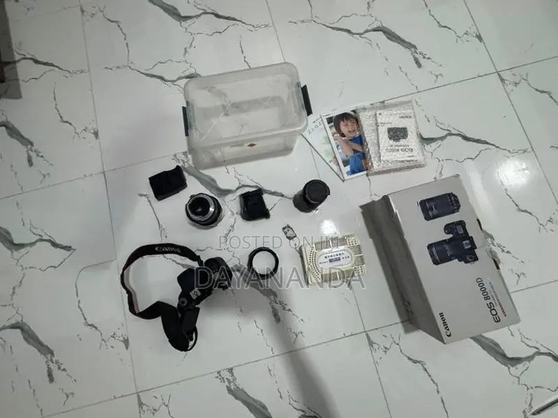 Canon EOS 8000D DSLR Camera – Full Kit