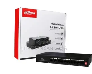 Dahua 8-Port PoE Switch DH-PFS3010-8ET-65 10-Port Fast Ethernet