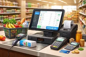 Grocery, Supermarket Wholesale & Retail POS System Billing Stock Repor