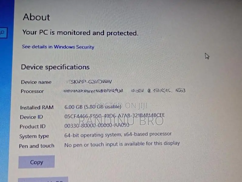 Toshiba i3 Laptop(6GB RAM / 750GB HDD)