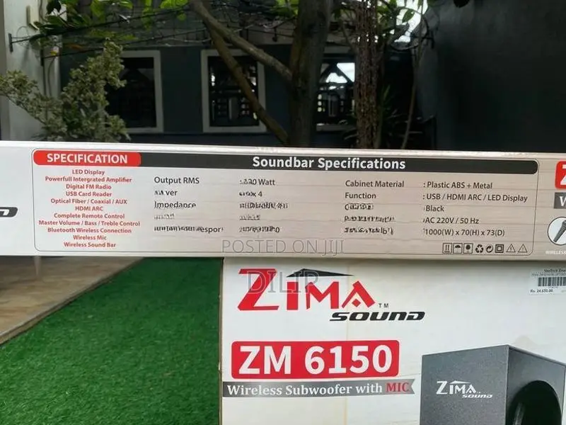 Zima 6150 Soundbar with Subwoofer