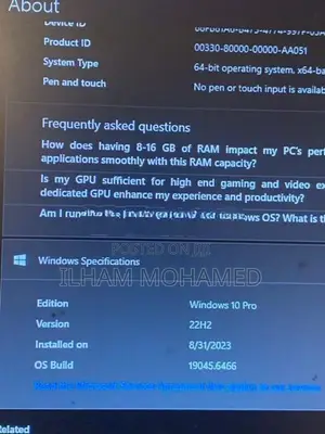Intel Core i5 4th Gen Desktop Computer Full Set