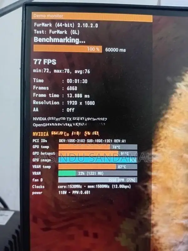Galax GTX 1660ti 6GB