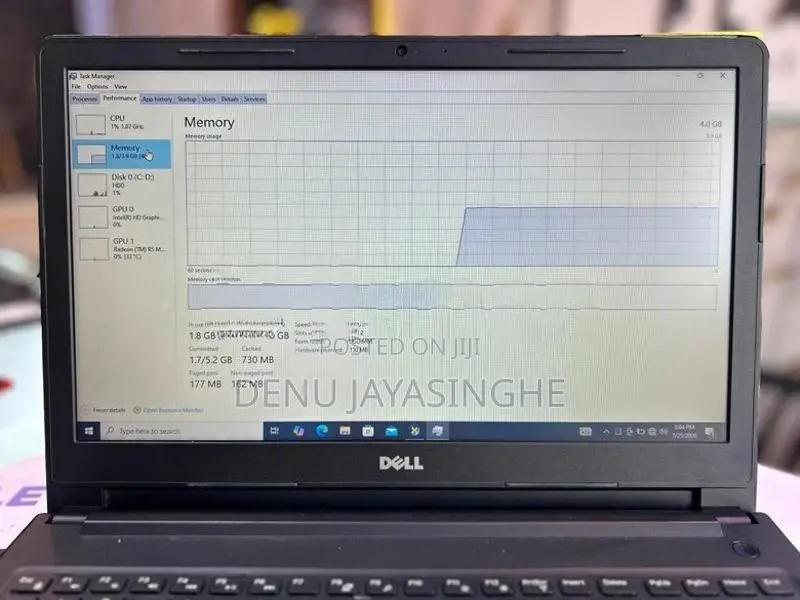 Dell Vostro 15 Intel Core I5 7TH GEN 4GB RAM 1TB HDD Radeon R5 Graphic