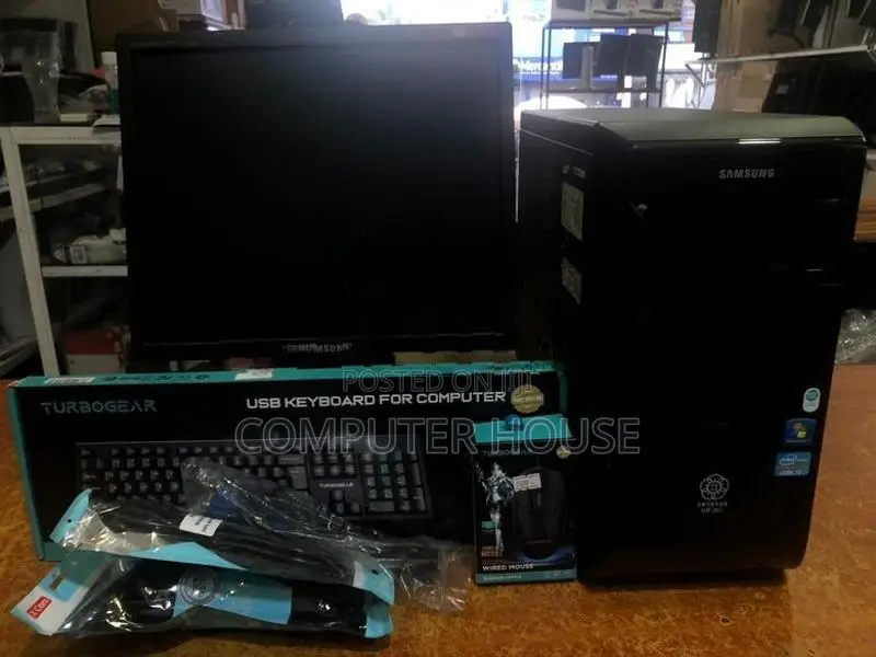 i5 4th Gen 4gb Ram 19” Monitor Full Set Desktop Computer Cpu